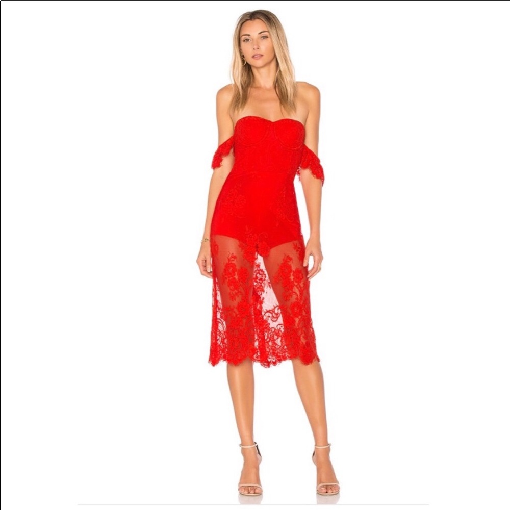 Lovers and Friends Breathless Midi Dress